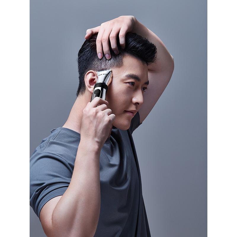 奥克斯理发器电推剪头发家用自助电剪推电推子理发神器电动剃头刀全身