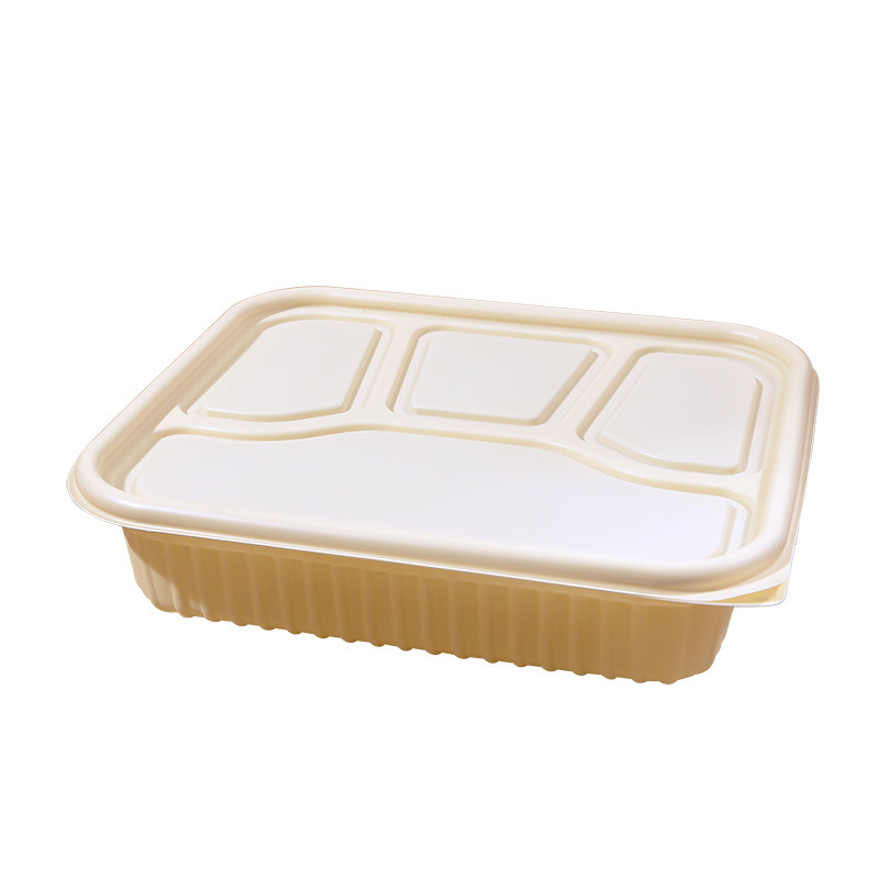 奥德鑫一次性可降解餐盒方形500ml整箱视频