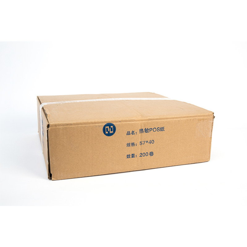 銀鴻 POS机热敏纸57*40mm 农行定制 200卷/箱 5箱起订