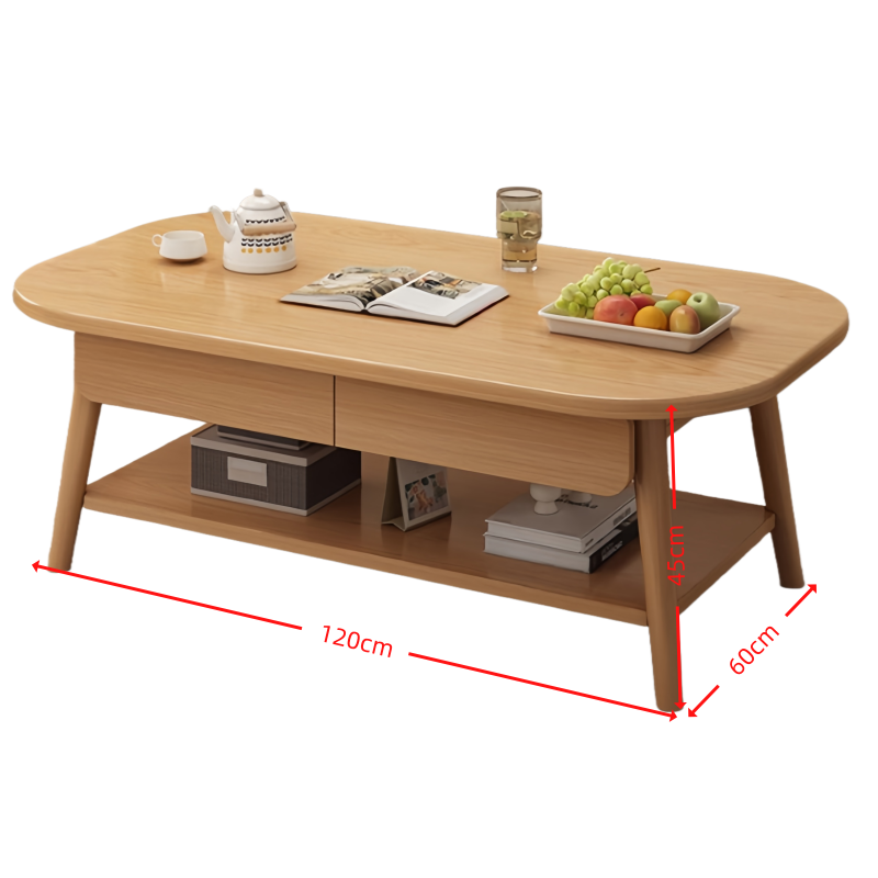 芙首泰双层茶几1200*600*450mm台高清大图