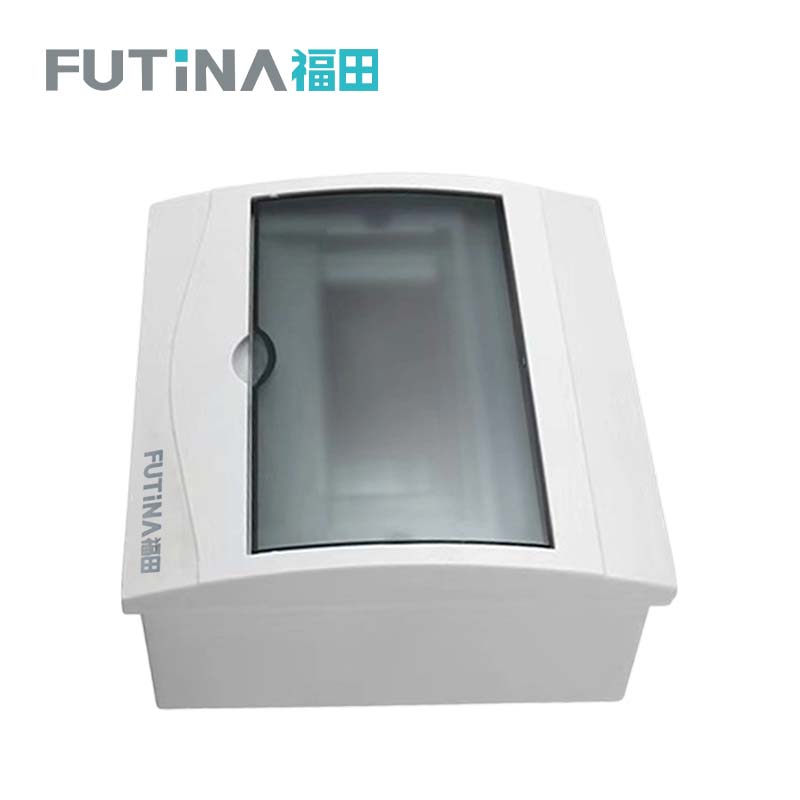 福田 全塑配电箱明暗装通用空开盒 5-8位 个高清大图