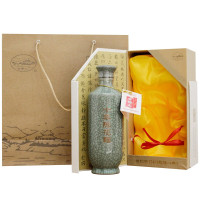会稽山绍兴黄酒碎瓷典雅十年陈500ml*6瓶装加饭花雕酒整箱10年陈