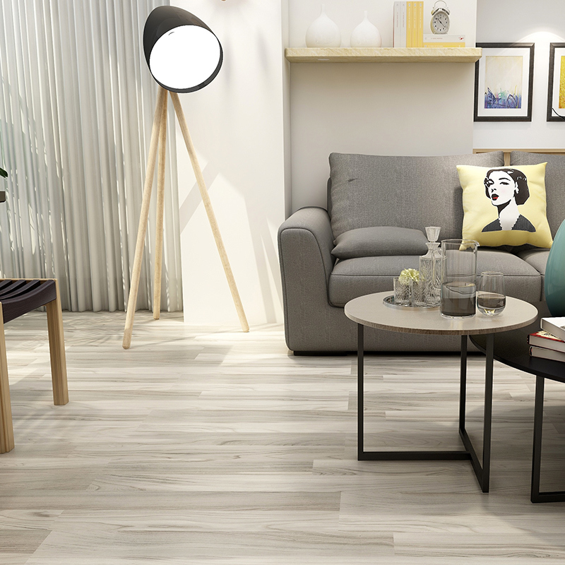 圣象地板强化复合无缝拼接魔幻系列家用环保客厅10mm灰色北欧木地板nf
