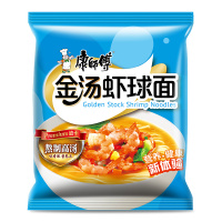 康师傅 熬制高汤方便面金汤虾球面102g*5连包