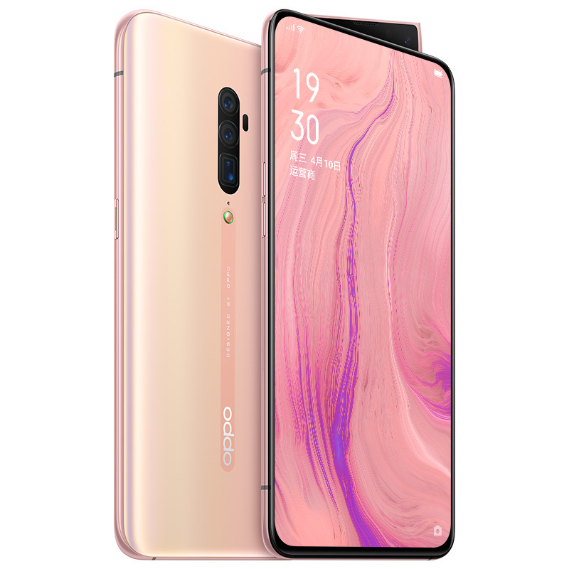 OPPO Reno 10倍变焦版 薄雾粉 6G+128G 骁龙855 60倍数码变焦 4K视频录制 潜望式长焦镜头 全网通双卡双待拍照智能手机