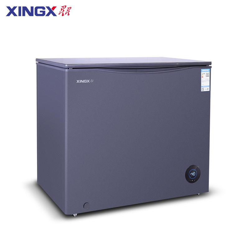 星星(XINGX)201升冰柜家用商用减霜无异味冷藏冷冻卧式顶开门大容量-40度深冷保鲜冷柜 BD/BC-201BKDV