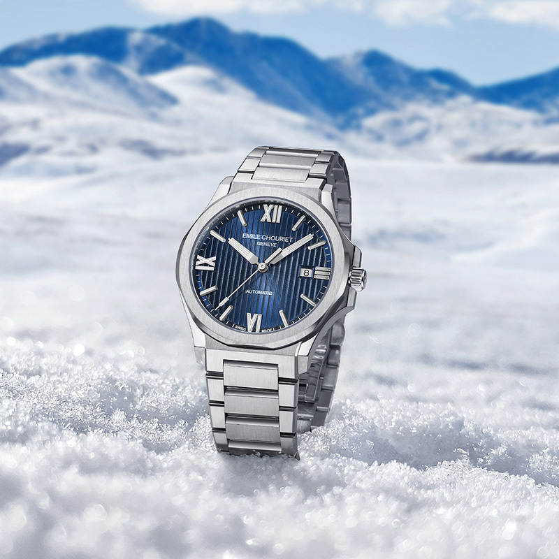emilechouriet瑞士艾米龙表挑战者冰峰系列男士机械表081172g66n86