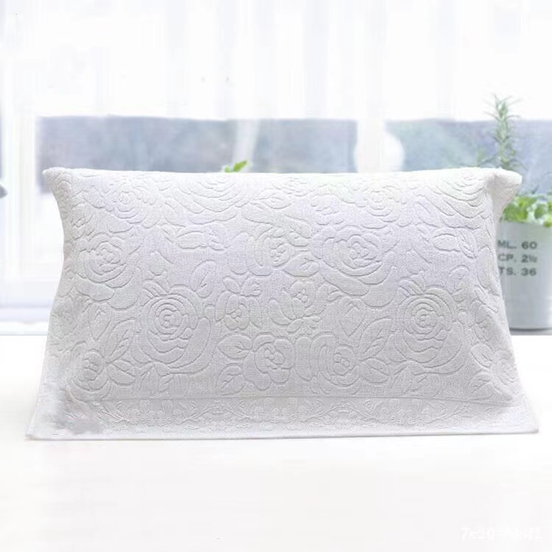 蓝色枕巾 50*75cm(颜色随机)高清大图