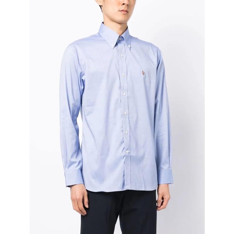 polo ralph lauren男士长袖衬衫商务休闲衬衣高清大图