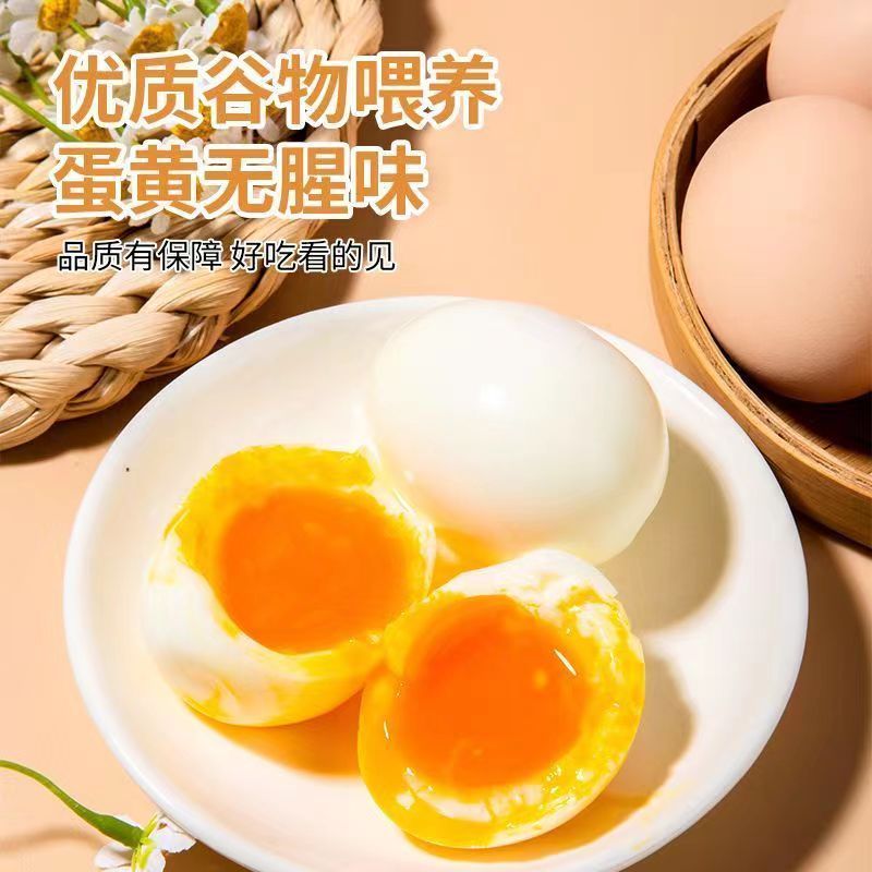 苗佳新可生食蛋绿色无抗鲜鸡蛋无菌蛋20枚/1000g