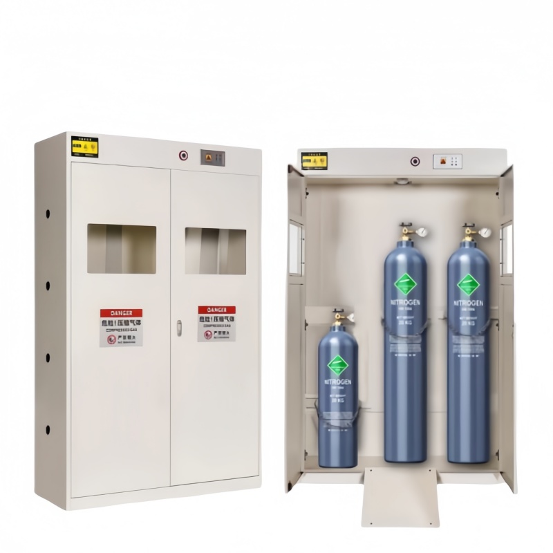 攸形气瓶柜三瓶二代1200*450*1900mm台高清大图