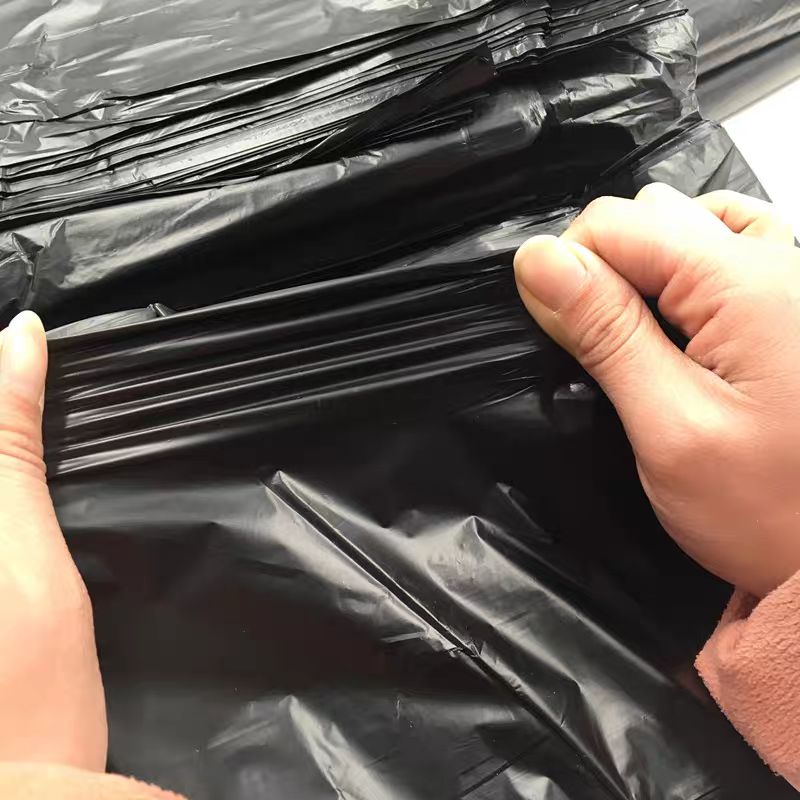 泰洁大垃圾袋大号黑色商用酒店100L/120/240升超大平口环卫塑料袋 240L(130*140cm) 30L高清大图