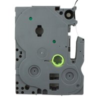 艾洁 标签带18mm红底黑字PL-441 适用兄弟 PT-1010;1100CH;1280;TZe-441标签机色带