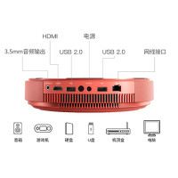 【薇娅推荐】坚果G7S投影仪家用小型便携投墙看电影家庭影院新款手机无线WiFi办公智能1080p高清