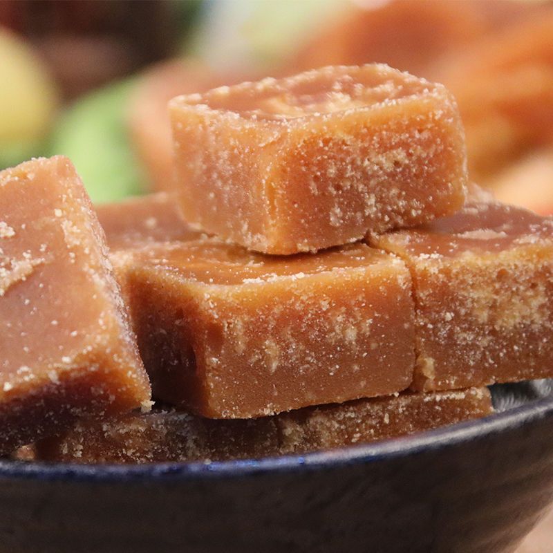 云南古法红糖方块红糖手工月子甘蔗糖块非黑糖1斤