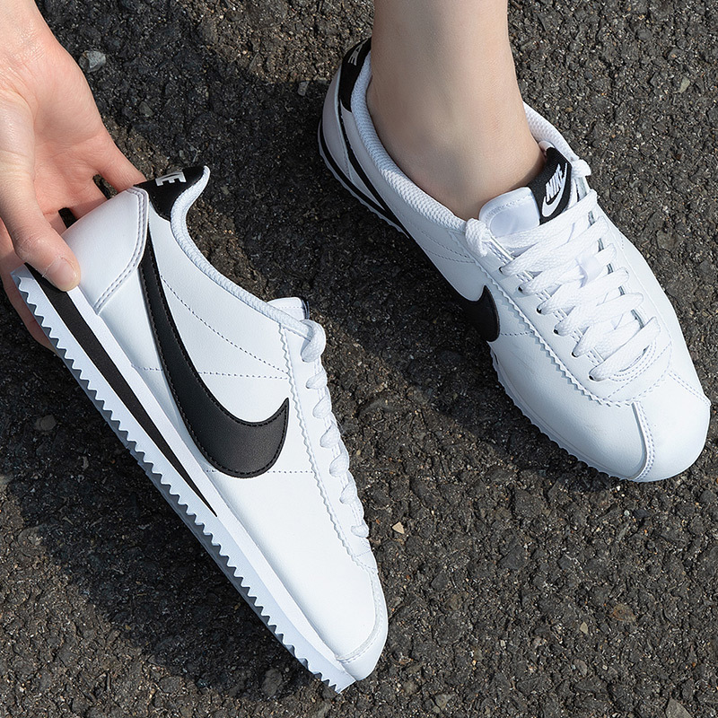 nike耐克正品女鞋2021新款运动鞋低帮复古阿甘鞋慢跑休闲鞋807471