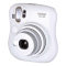 富士(FUJIFILM)INSTAX 拍立得 相机 一次成像 mini25白色套装 胶片相机 含20张富士小尺寸胶片