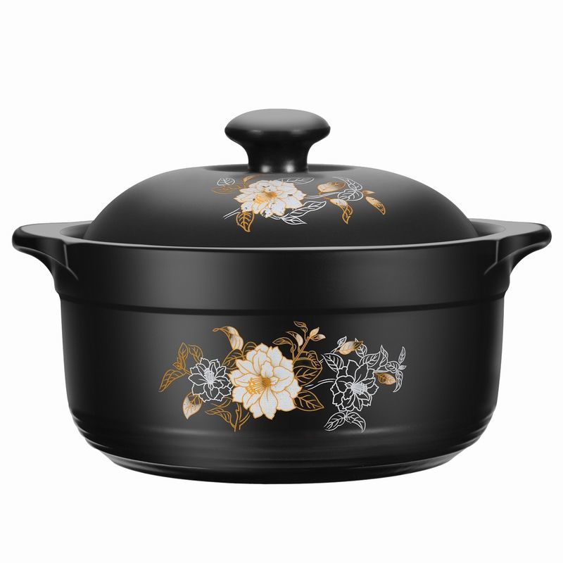 砂锅炖锅陶瓷沙锅饭煲燃气土锅米线煲汤锅明火煲仔饭锅泡面汤锅|l