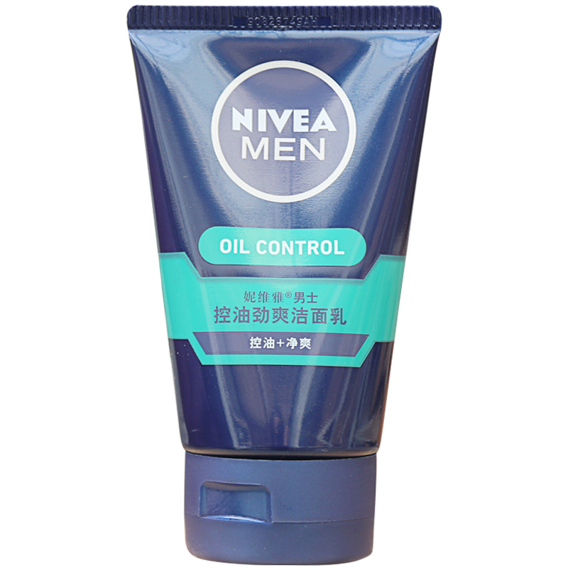 妮维雅(NIVEA) 男士控油劲爽 100g 洁面乳（计价单位：支）