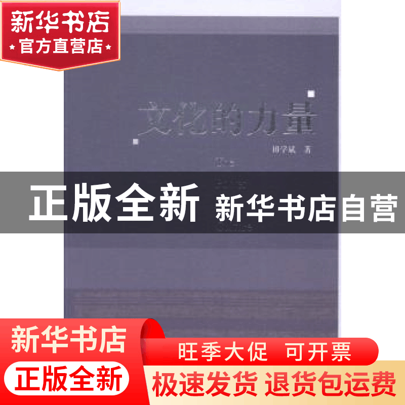 正版 文化的力量 田学斌著 新华出版社 9787516614082 书籍图片