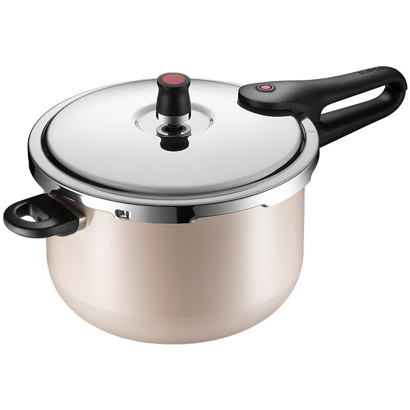 苏泊尔压力锅7L不锈钢陶瓷覆层控压防爆炖锅EY243JCW01高清大图