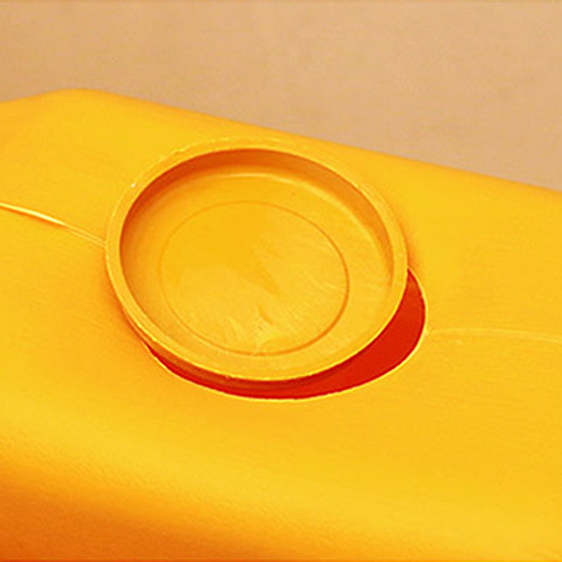 臻远ZY5072421三孔水马注水滚塑隔离板隔离墩护栏围挡 水马黄色1250*260*700高清大图