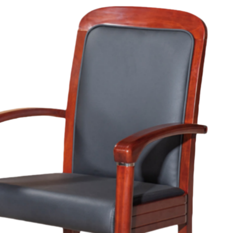 乐琪艺 会议椅 橡木 把高清大图