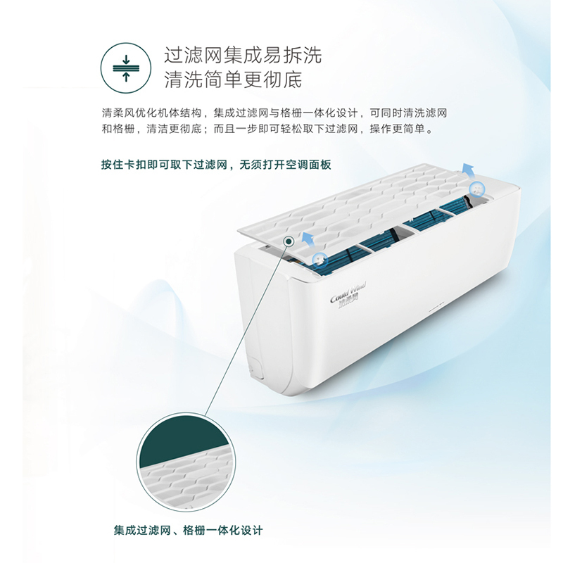 格力(GREE)空调1.5匹变频 挂机 KFR-35GW/(35563)FNhAa-B3JY01
