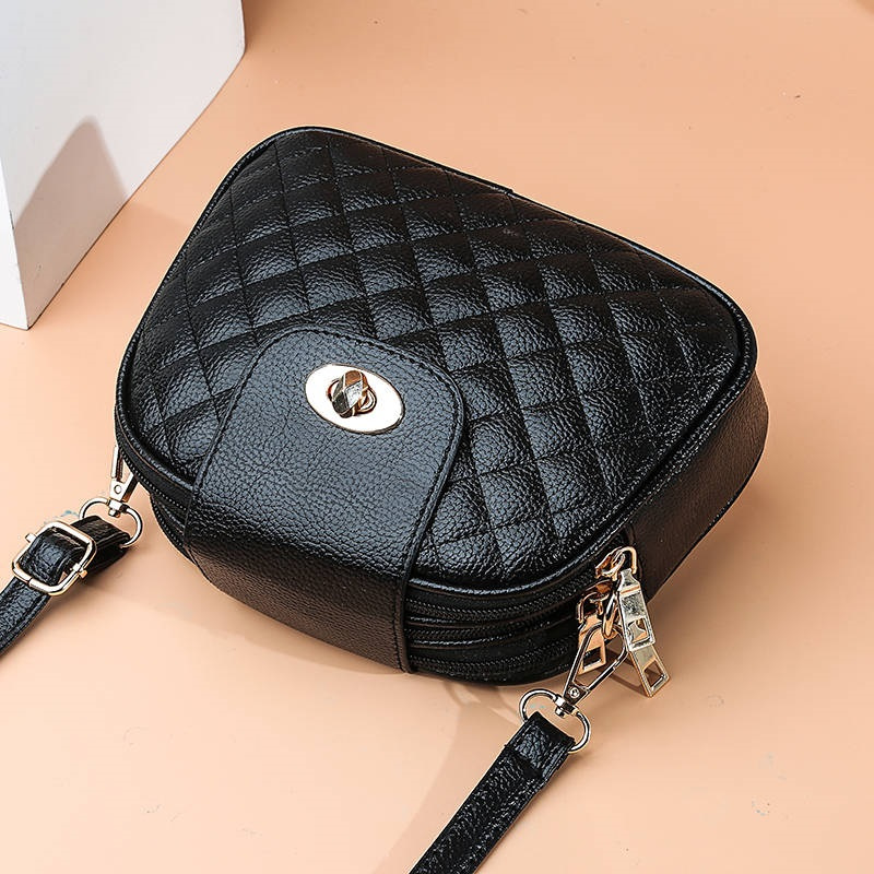 迷你斜跨小包包贝壳新款女包单肩挎包软皮小方包女士斜挂包背包潮新款