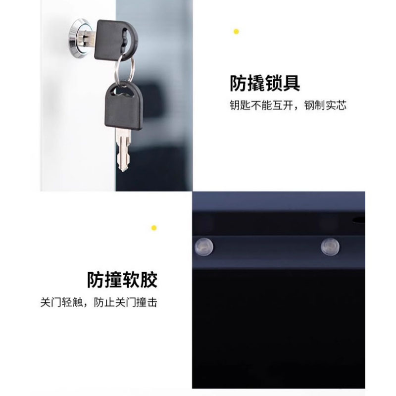 凌迪星咖色5门更衣柜970*500*1850mm台高清大图