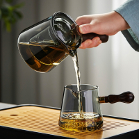 邦可臣玻璃茶具套装家用茶盘办公室客厅喝茶会客功夫茶杯泡茶壶