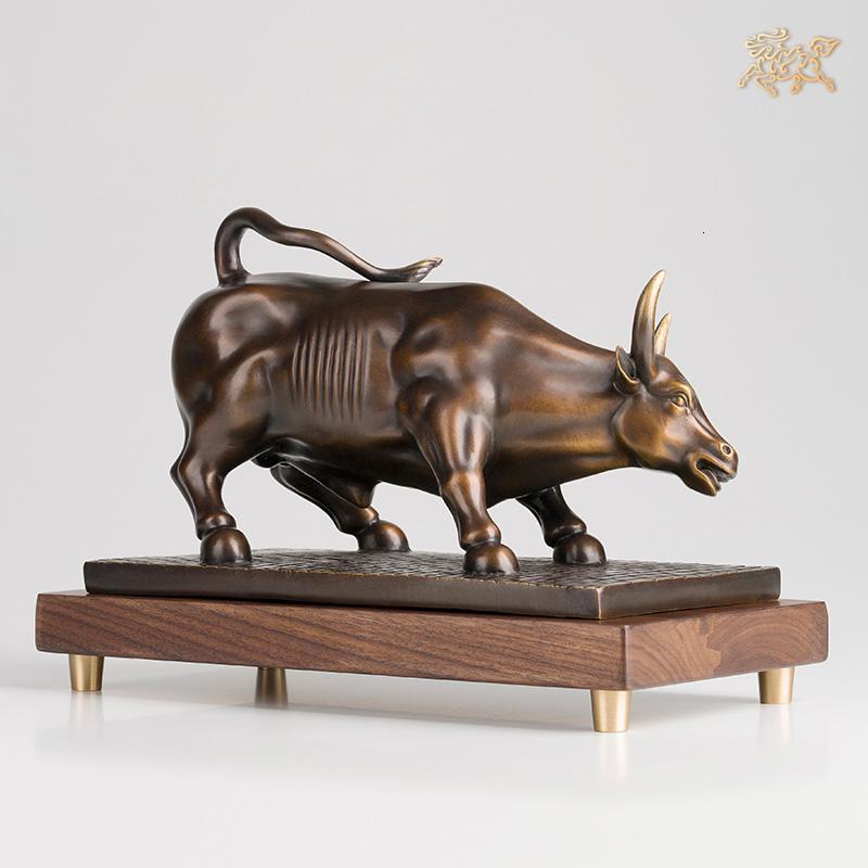 美帮汇全铜摆件《华尔街牛》家居 家居工艺品 装饰品高清大图