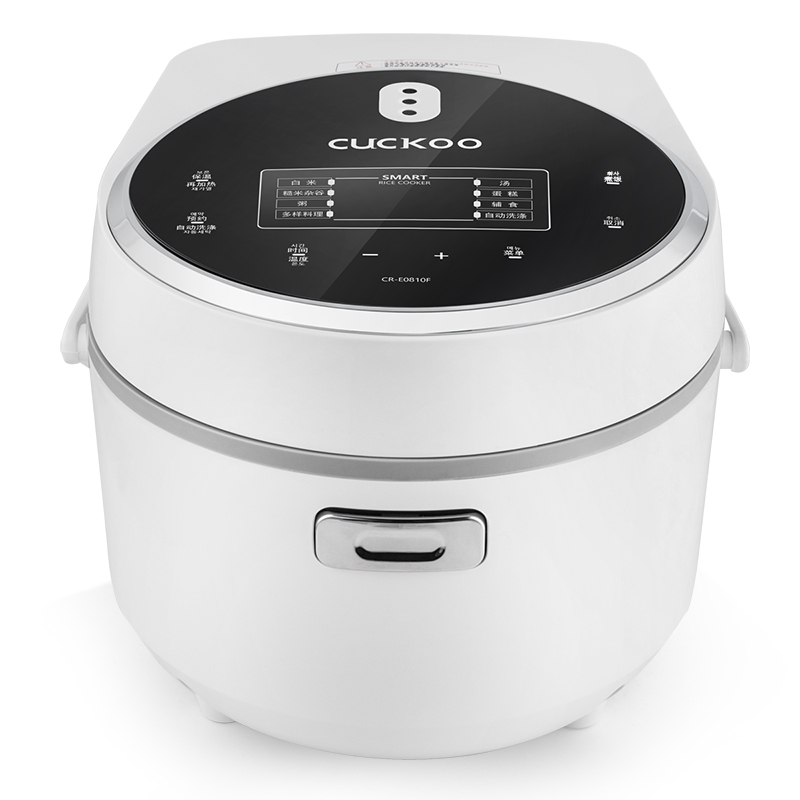 福库(CUCKOO) 韩国迷你电饭煲 4升 家用电饭锅4L 智能预约 CR-E0810F 白色 新款