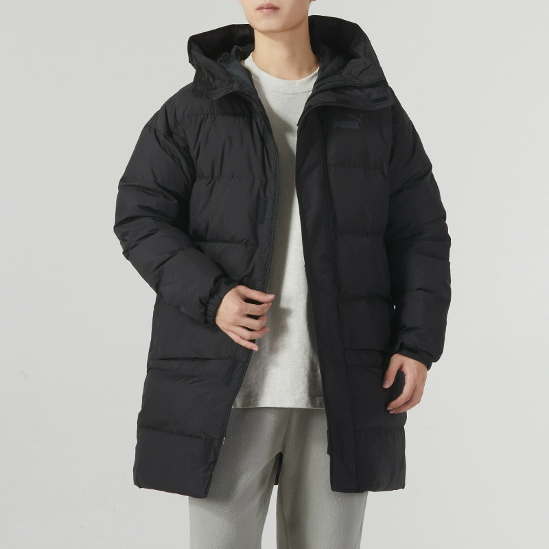 彪马(PUMA)羽绒服男装新款时尚防寒保暖情侣装户外防风运动休闲服羽绒服625614-01 ZP