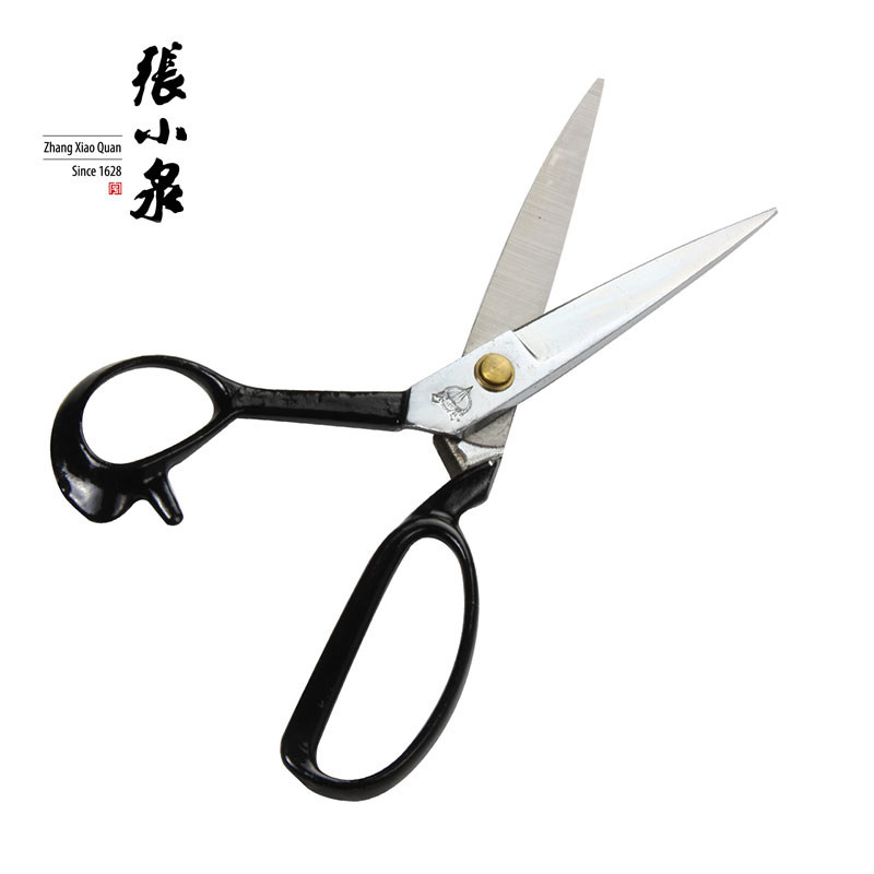 张小泉(Zhang Xiao Quan)裁缝剪 CC-12英寸铜制缝纫剪可调铆钉高碳锰钢专业服装剪