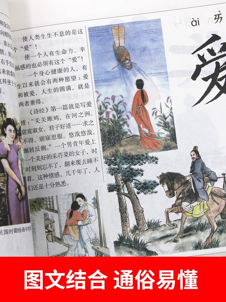 [正版]说文解字图解汉字全5册古代汉语字典古文字字典咬文嚼字细说汉字的故事图解图解详析今释全版说文解字大全集注解国学经高清大图