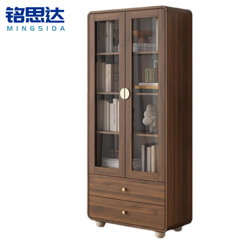 铭思达木质书柜5层80cm个