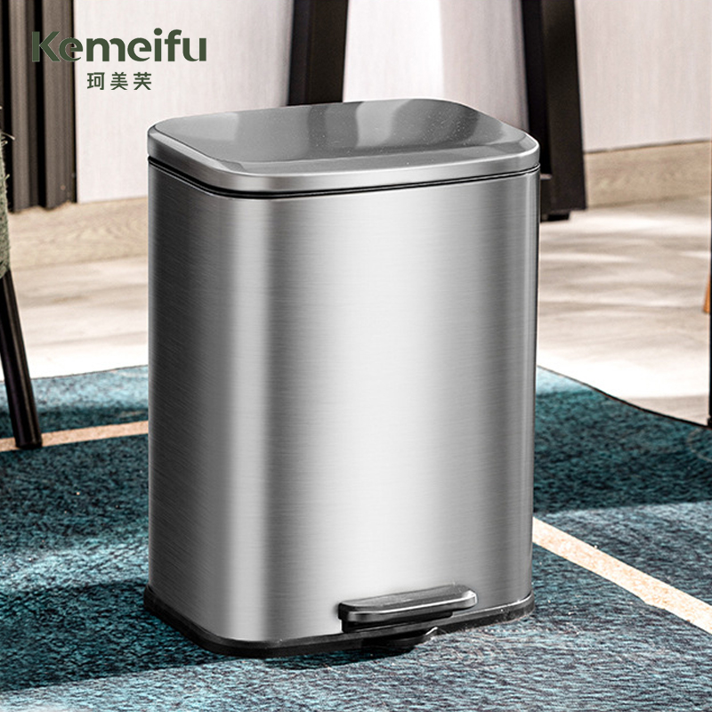 珂美芙 脚踏垃圾桶 6L 个高清大图