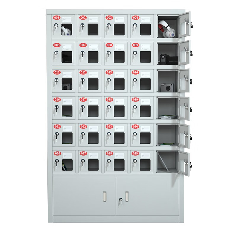 手机存放柜 30门高清大图