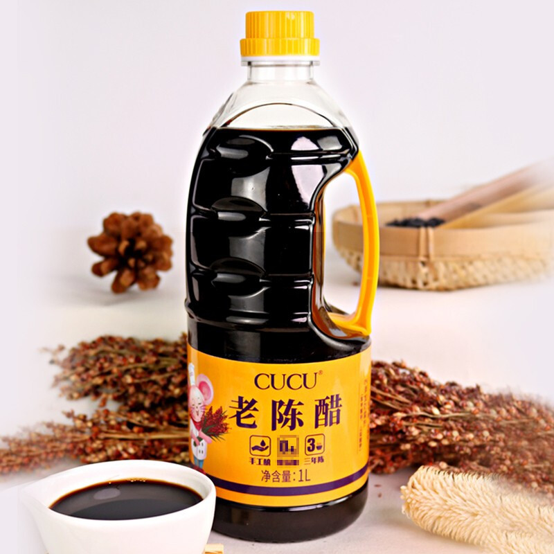 CUCU 陈醋手工三年老陈醋鼠年纪念款食用醋1L*2桶