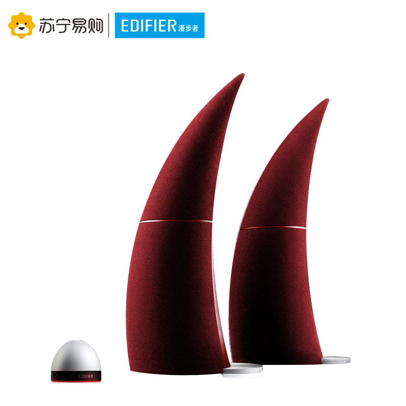 Edifier/漫步者 E30魔号 2.2声道其他家居液晶电脑有源音响低音炮无线蓝牙音箱 红色