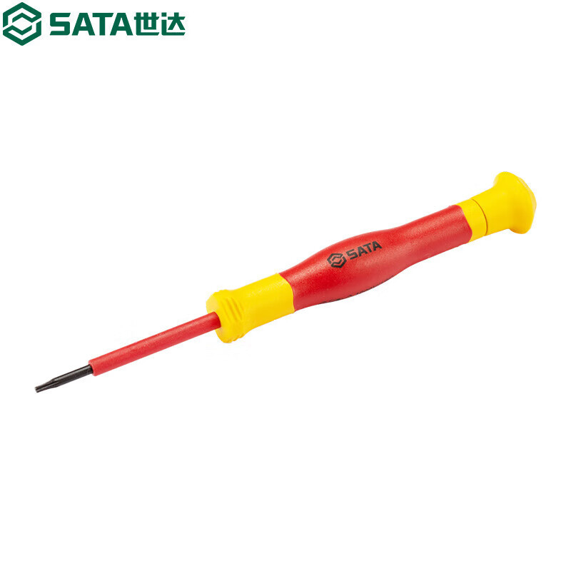世达(SATA)VDE绝缘花形微型螺丝批 T15X50MM 63904