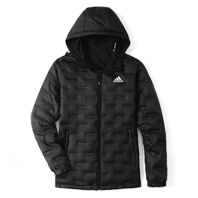 adidas阿迪达斯羽绒服男2021冬季新款运动服两面穿男士外套