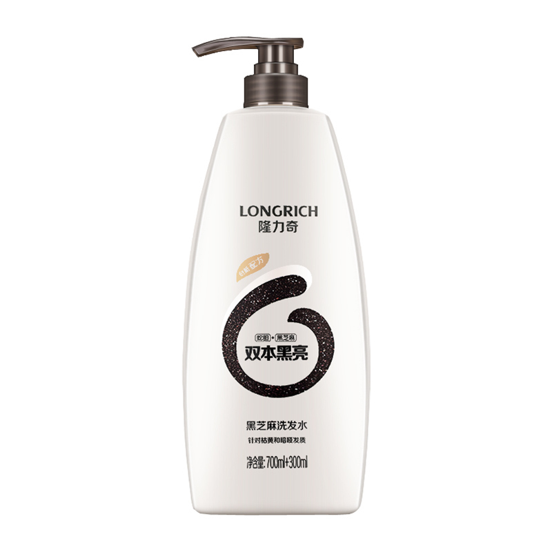 隆力奇1L黑芝麻洗发水