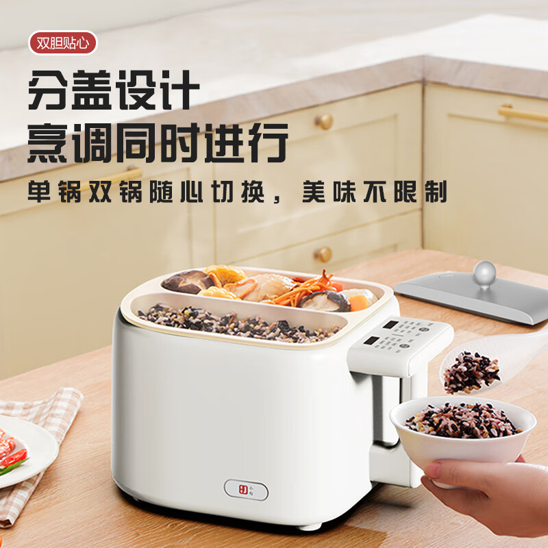 小句双胆电饭锅XJF03高清大图