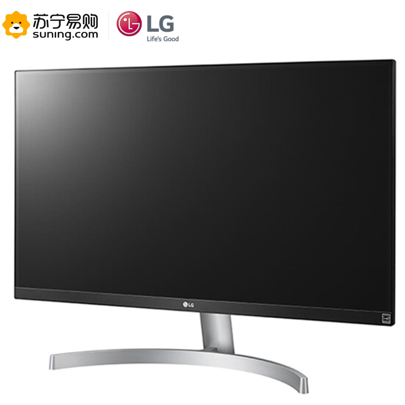 LG 27UK600 27英寸 UHD4K 超高清 HDR10 IPS硬屏 sRGB99% FreeSync 三面微边框显示器 DP HDMI接口