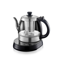 金灶 玻璃壶恒温电热水壶 高硼硅玻璃煮茶壶电茶壶 配茶漏1.2升养生壶
