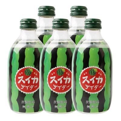 日本进口 友傑 西瓜味汽水 300ml*5瓶