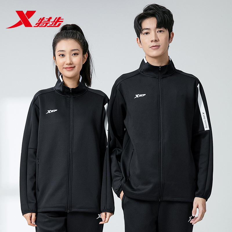 特步针织外套978329068007-1高清大图