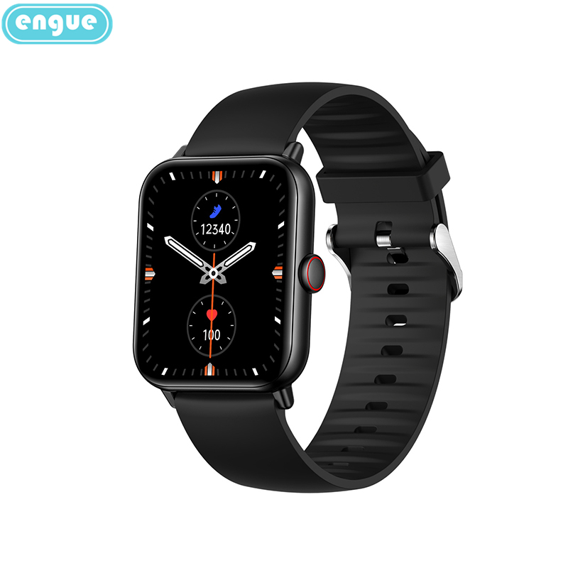 恩谷(ENGUE) 心率检测智能手环EG-T8通话版 黑色